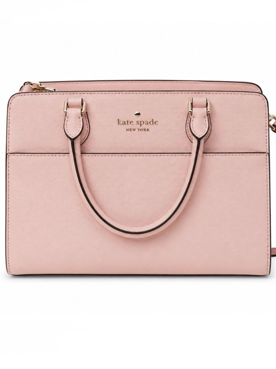 kate spade Handbags - Kate Spade Blush Pink Saffiano Leather Crossbody Satchel